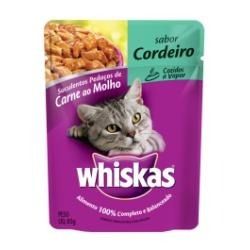 WHISKAS - Sachê Cordeiro 85g