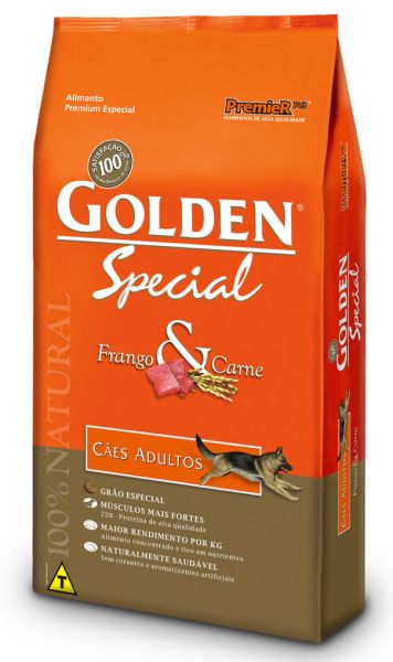 PREMIER PET - Golden Special Adulto Carne e Frango - 15k