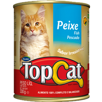 TOP CAT - Lata Peixe 330g