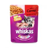 WHISKAS - Sachê Carne Filhote 85g